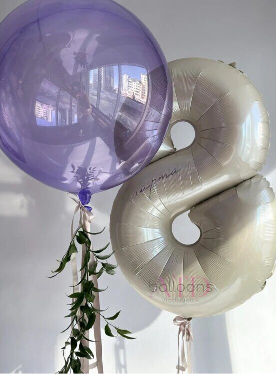 Воздушные шары на 8 марта